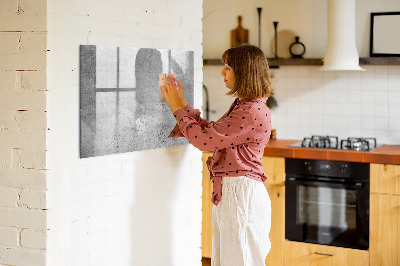 Magnettafel zum schreiben Eine moderne Pinnwand zum Aufhängen von Fotos