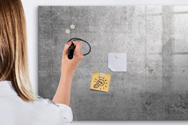 Magnettafel zum schreiben Eine moderne Pinnwand zum Aufhängen von Fotos
