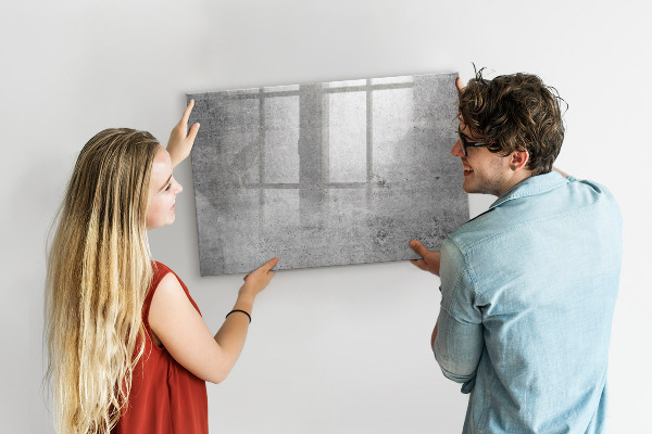 Magnettafel zum schreiben Eine moderne Pinnwand zum Aufhängen von Fotos