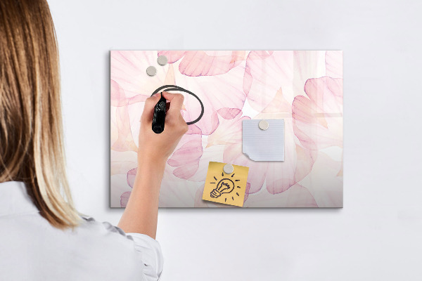 Magnettafel zum schreiben Kreative Pinnwand für Fotos und Notizen