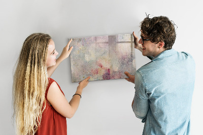 Schreib magnettafel Ein kreativer Raum zur Präsentation von Fotos