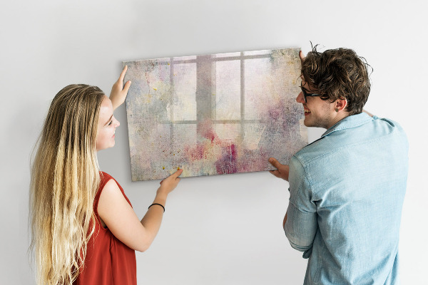 Schreib magnettafel Ein kreativer Raum zur Präsentation von Fotos