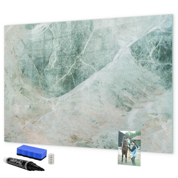 Magnettafel zum schreiben Moderne Tafel für Notizen und Fotos