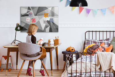 Magnettafel zum schreiben Moderne Tafel für Notizen und Fotos