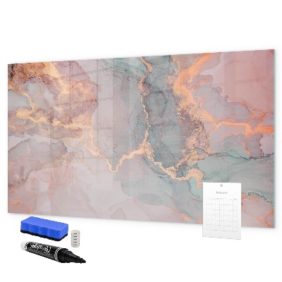 Schreib magnettafel Eine elegante Tafel für Notizen und Fotos