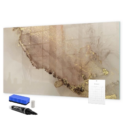 Magnettafel zum schreiben Moderne Pinnwand für Fotos und Notizen