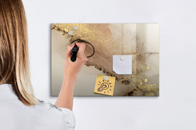 Magnettafel zum schreiben Moderne Pinnwand für Fotos und Notizen