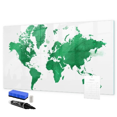 Schreib magnettafel Interaktive Karte für Reiseerinnerungen