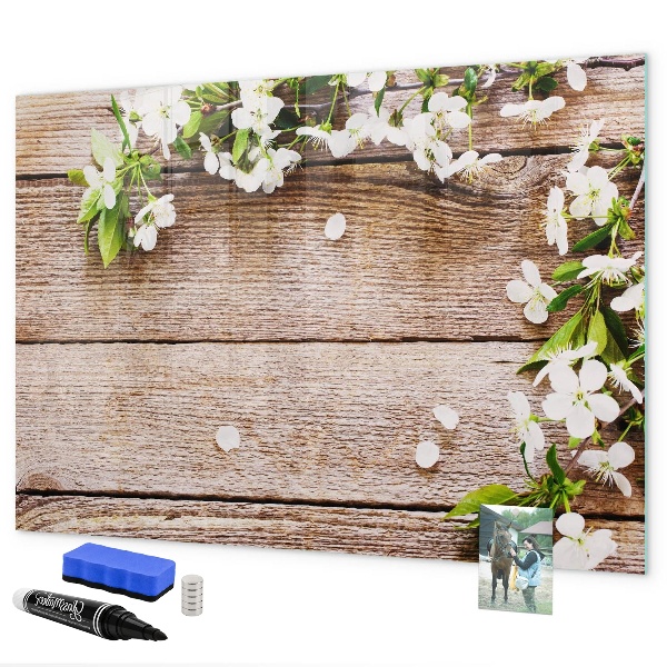 Magnettafel zum schreiben Kreative Pinnwand für Fotos und Notizen