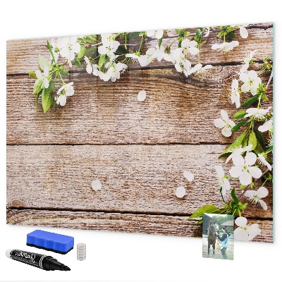 Magnettafel zum schreiben Kreative Pinnwand für Fotos und Notizen