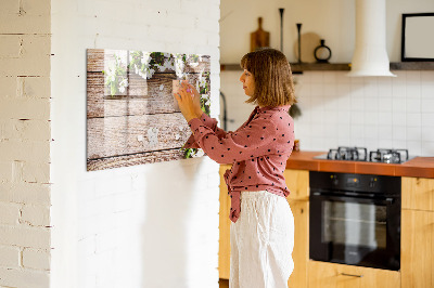 Magnettafel zum schreiben Kreative Pinnwand für Fotos und Notizen