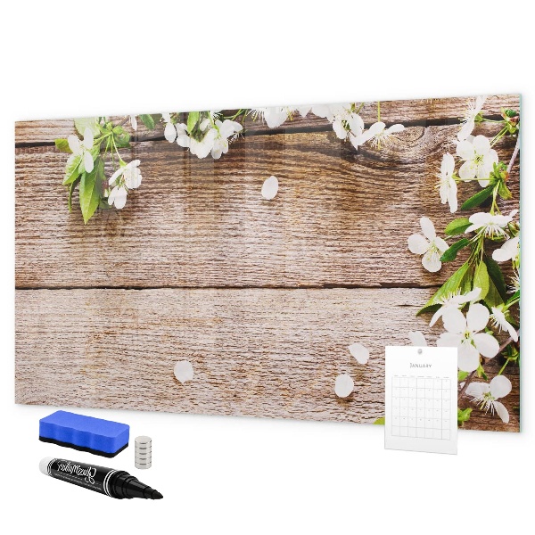 Magnettafel zum schreiben Kreative Pinnwand für Fotos und Notizen