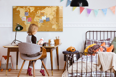 Magnettafel zum schreiben Interaktiver Kartenplaner mit Fotos