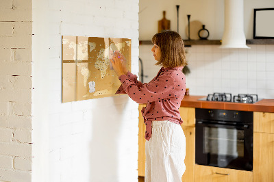 Magnettafel zum schreiben Interaktiver Kartenplaner mit Fotos