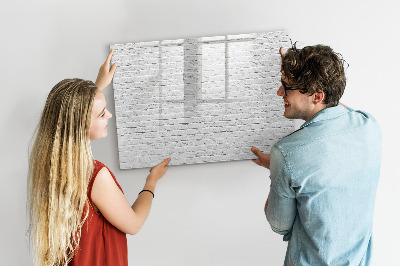 Schreib magnettafel Eine stylische Tafel für Notizen und Fotos
