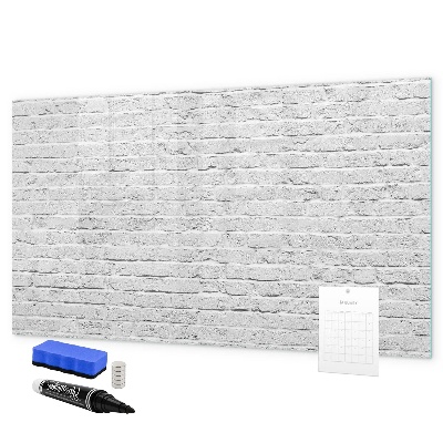 Schreib magnettafel Eine stylische Tafel für Notizen und Fotos