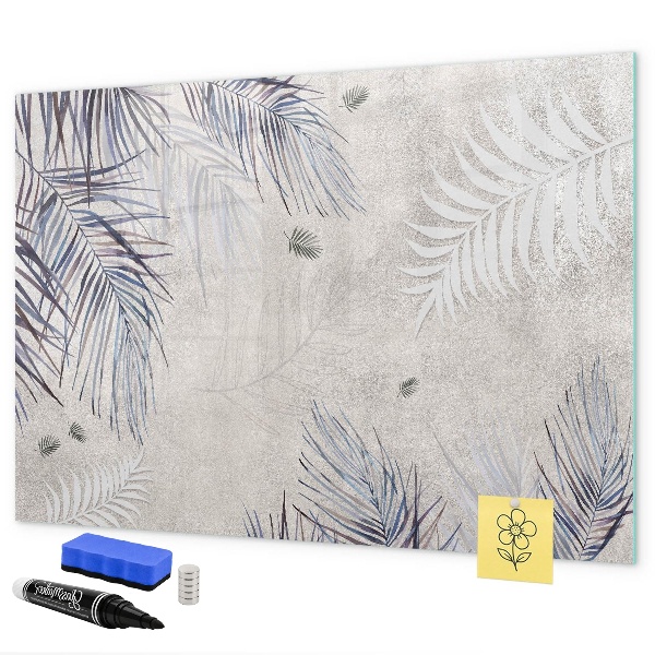 Schreib magnettafel Eine stylische Tafel für Notizen und Fotos