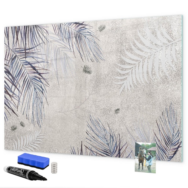 Schreib magnettafel Eine stylische Tafel für Notizen und Fotos