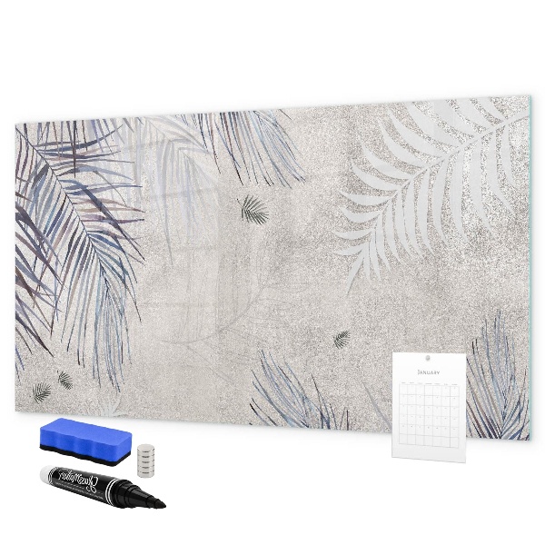 Schreib magnettafel Eine stylische Tafel für Notizen und Fotos