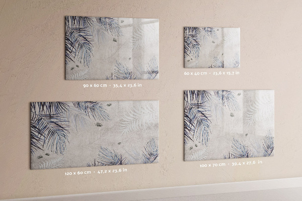 Schreib magnettafel Eine stylische Tafel für Notizen und Fotos