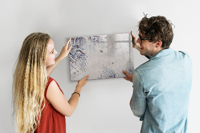 Schreib magnettafel Eine stylische Tafel für Notizen und Fotos