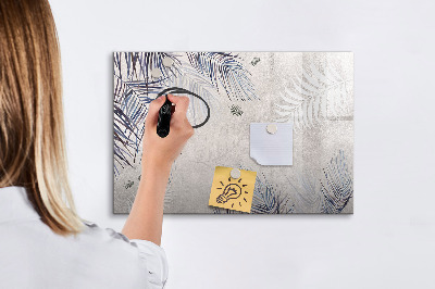 Schreib magnettafel Eine stylische Tafel für Notizen und Fotos