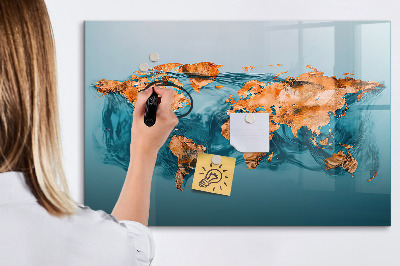 Magnettafel zum schreiben Eine interaktive Welt mit persönlichen Fotos