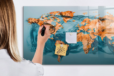 Magnettafel zum schreiben Eine interaktive Welt mit persönlichen Fotos