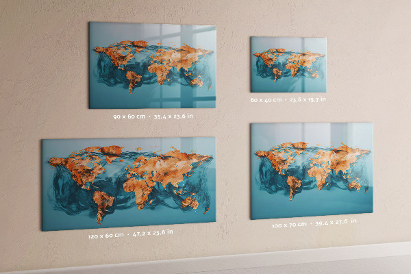 Magnettafel zum schreiben Eine interaktive Welt mit persönlichen Fotos