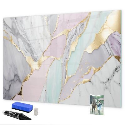 Magnettafel zum schreiben Moderne Tafel für Notizen und Fotos