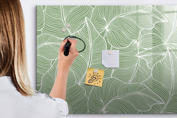 Schreib magnettafel Stilvolle Foto-Pinnwand