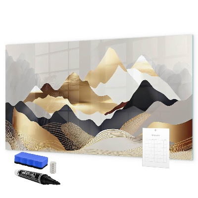 Schreib magnettafel Moderne Pinnwand für Fotos und Notizen
