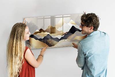 Schreib magnettafel Moderne Pinnwand für Fotos und Notizen