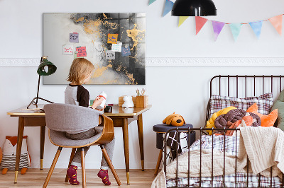 Schreib magnettafel Eine stylische Tafel für Notizen und Fotos