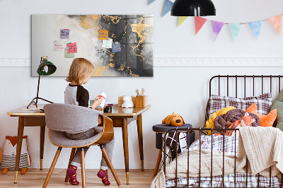 Schreib magnettafel Eine stylische Tafel für Notizen und Fotos