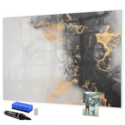 Schreib magnettafel Eine stylische Tafel für Notizen und Fotos