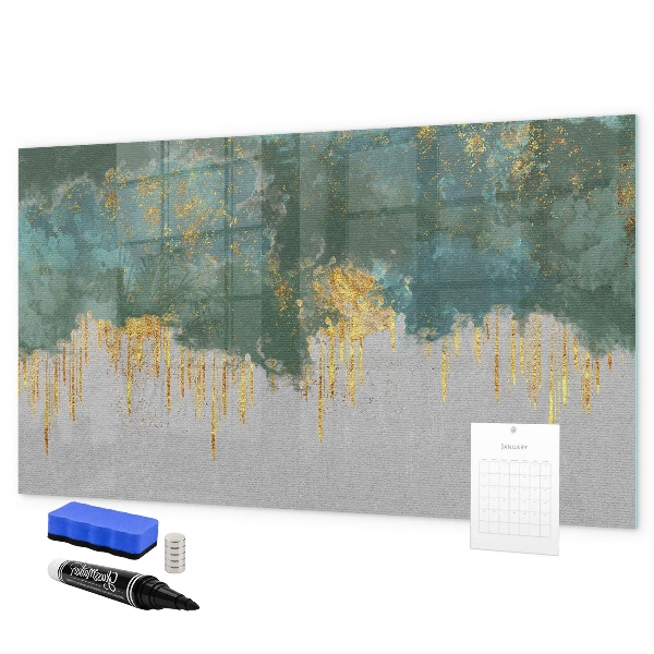 Magnettafel zum schreiben Kreative Fotopräsentationswand
