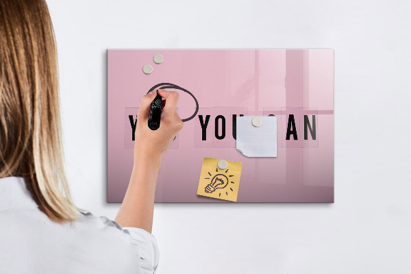 Magnettafel zum schreiben Ein inspirierender Raum für Selbstausdruck