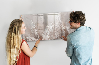 Schreib magnettafel Stilvolle Pinnwand für Fotos und Notizen