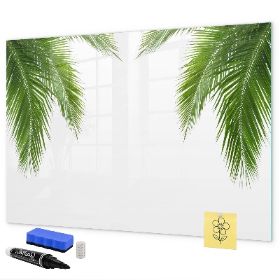 Magnettafel zum schreiben Fotowand mit Palmenmotiv