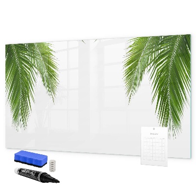 Magnettafel zum schreiben Fotowand mit Palmenmotiv