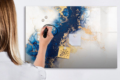 Magnettafel zum schreiben Moderne Pinnwand für Fotos und Notizen