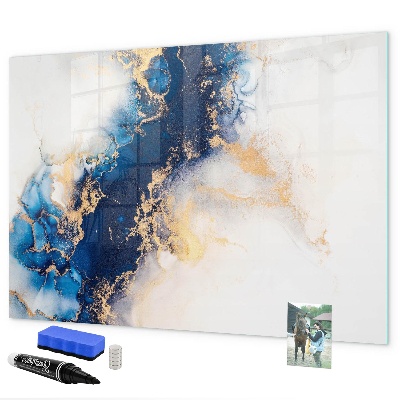 Magnettafel zum schreiben Moderne Pinnwand für Fotos und Notizen