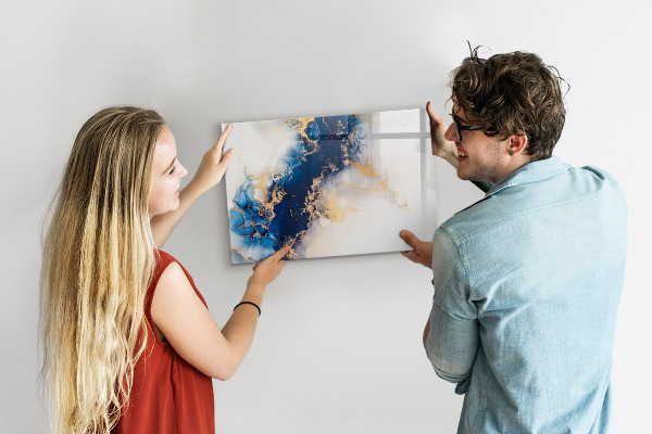 Magnettafel zum schreiben Moderne Pinnwand für Fotos und Notizen