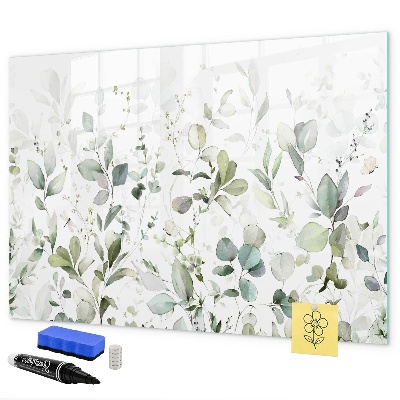 Magnettafel zum schreiben Grüne Tafel für Fotos und Notizen