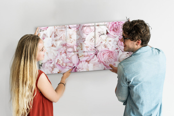 Schreib magnettafel Blumentafel für Notizen und Fotos
