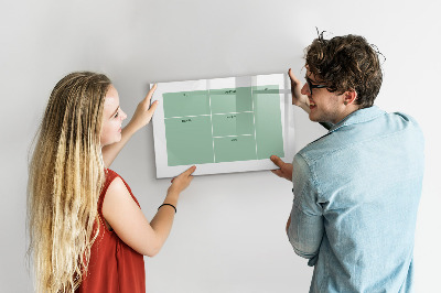 Magnettafel zum schreiben Organizer mit Notizen und Fotos