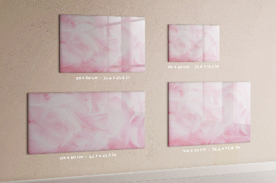 Schreib magnettafel Rosa Tafel für Notizen und Fotos