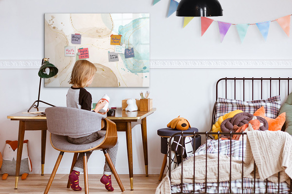 Magnettafel zum schreiben Kreative Fotopräsentationswand