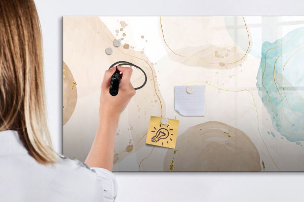 Magnettafel zum schreiben Kreative Fotopräsentationswand